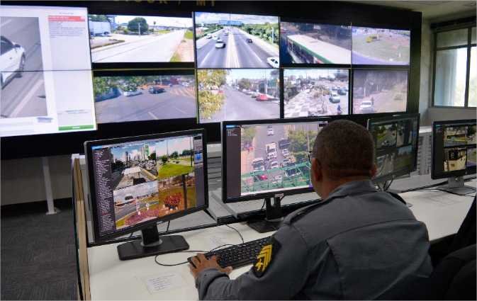 Centro de Comando e Controle da SESP-MT