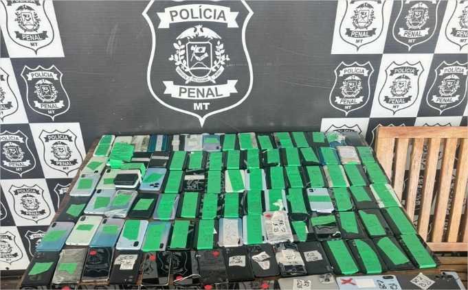 Operação Tolerância Zero retira mais de 870 celulares de dentro de presídios de Mato Grosso