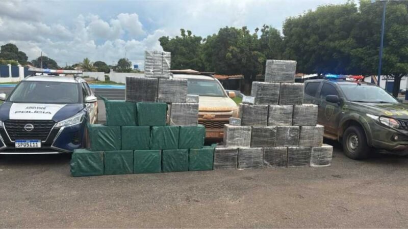 PM e Gefron apreendem cerca de 1 tonelada de cocaína e causam prejuízo de R$ 30 milhões às facções criminosas