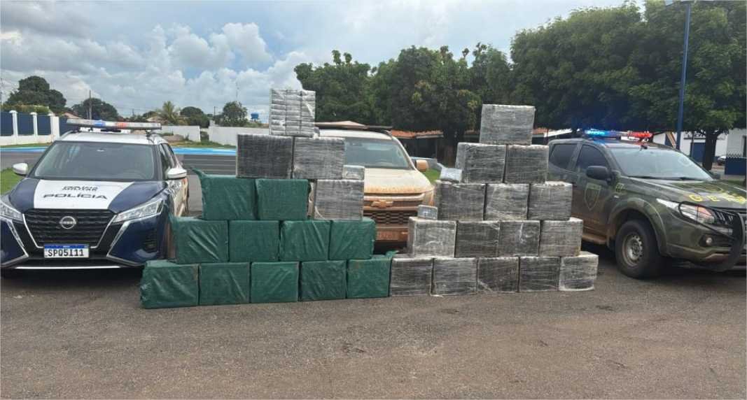 PM e Gefron apreendem cerca de 1 tonelada de cocaína e causam prejuízo de R$ 30 milhões às facções criminosas