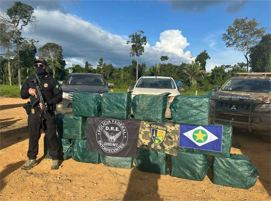 Forças de segurança apreendem 500 kg de cocaína e causam prejuízo R$ 13,2 milhões às facções