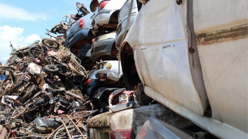 Detran reciclou mais de 56 mil veículos em todo o Estado em seis anos