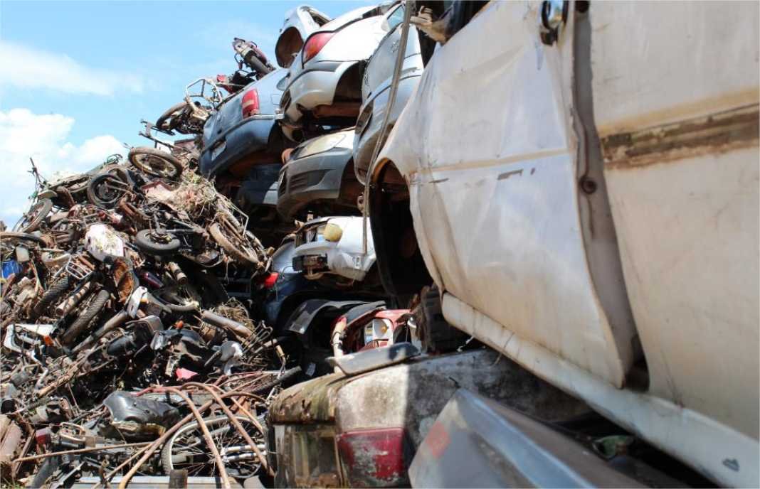 Detran reciclou mais de 56 mil veículos em todo o Estado em seis anos