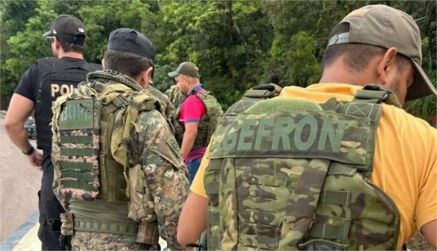 Gefron, Bope e Polícia Federal apreendem 420 quilos de cocaína em caminhão frigorífico