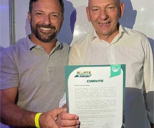 Luciano Hang é convidado para palestrar na Norte Show 2025