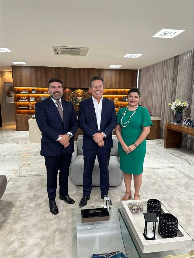 Diretoria do LIDE Mato Grosso apresenta projetos a Mauro Mendes
