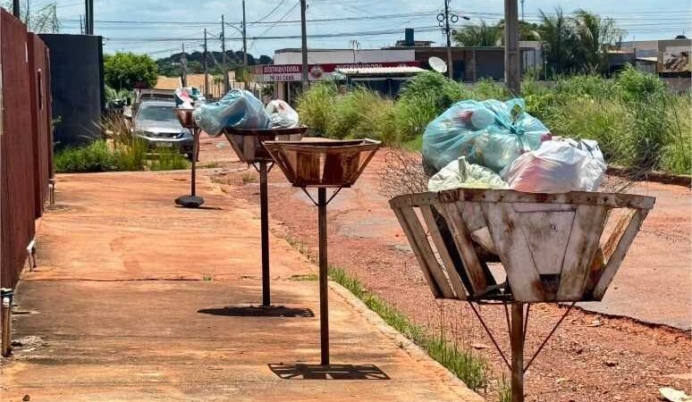 Coleta irregular gera acúmulo de lixo nas ruas e problemas em bairros de Cuiabá