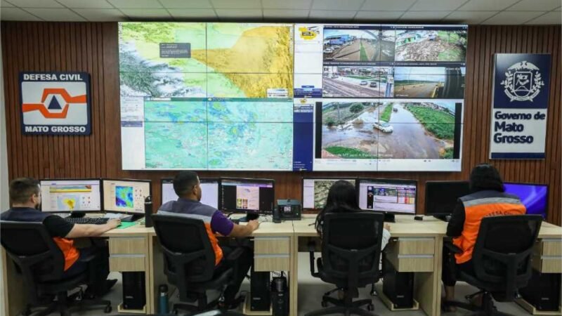 Nenhum município registra emergência por conta das chuvas em Mato Grosso nesta terça-feira (21)