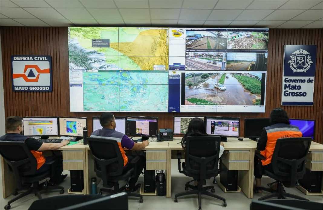 Nenhum município registra emergência por conta das chuvas em Mato Grosso nesta terça-feira (21)