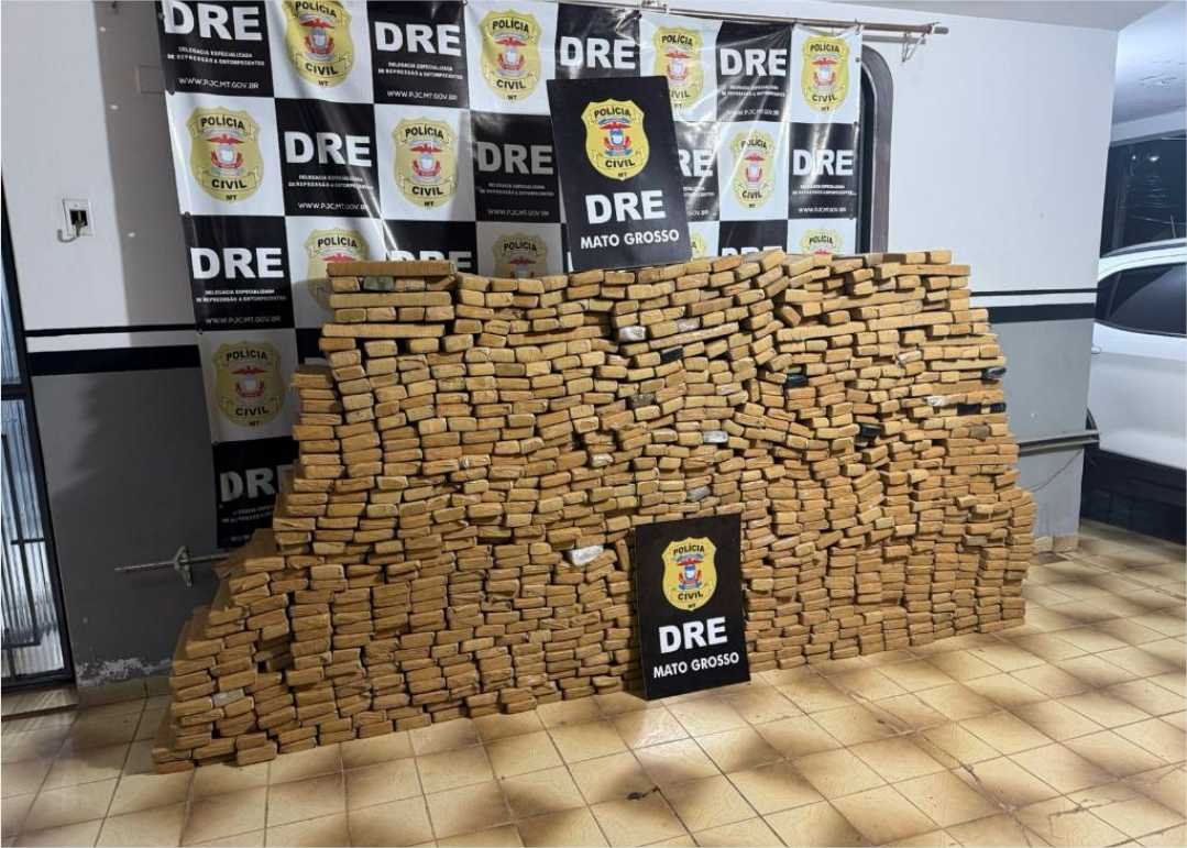 Forças de segurança apreenderam 41,2 toneladas de drogas em 2024