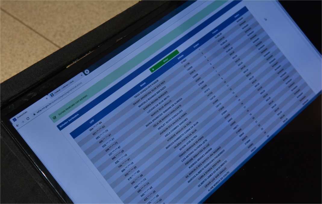 Prêmios de primeiro sorteio do Nota MT de 2025 vão para moradores de Rondonópolis