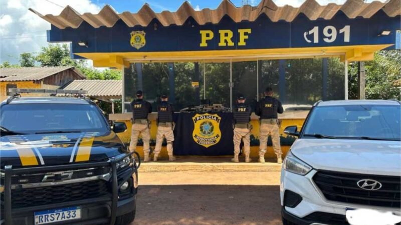 Ação conjunta apreende mais de 21 kg de cocaína na BR-070, em Barra do Garças/MT