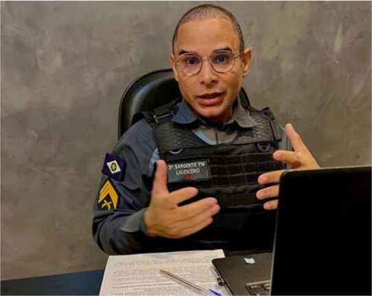 Sargento da PM dá soco em mulher durante festa de casamento em VG