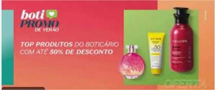 Com mais de 300 itens até 50% off, o Boticário apresenta “Boti Promo Verão” 2025