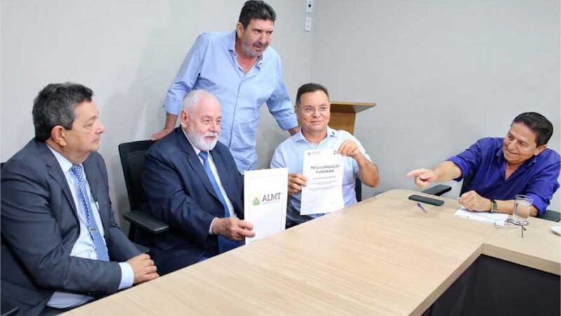 ALMT, TJMT e Intermat renovam parceria para regularização fundiária