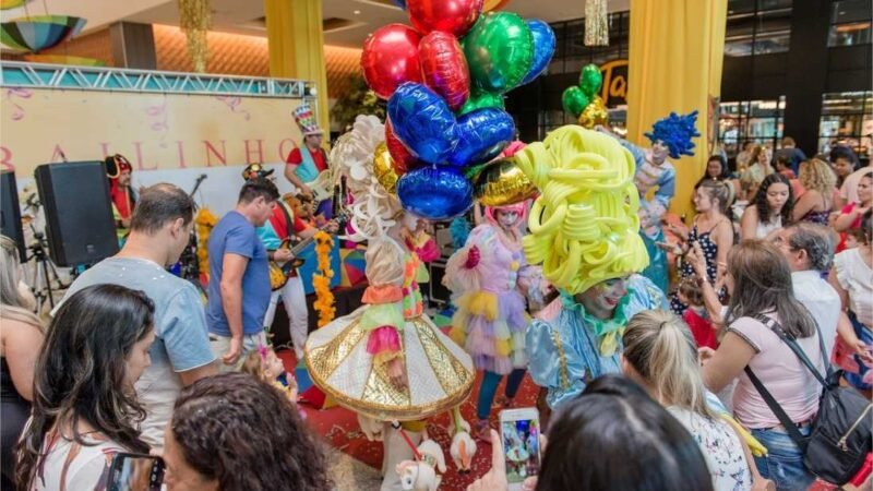 Esquenta de Carnaval para a criançada será neste sábado (22) em shopping da capital