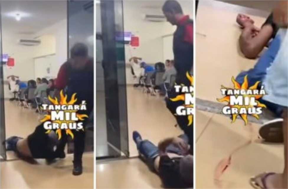 Segurança arrasta homem sangrando para fora de UPA; veja vídeo