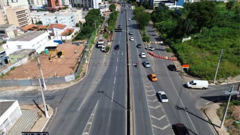Obras no Complexo Viário Leblon avançam em três frentes