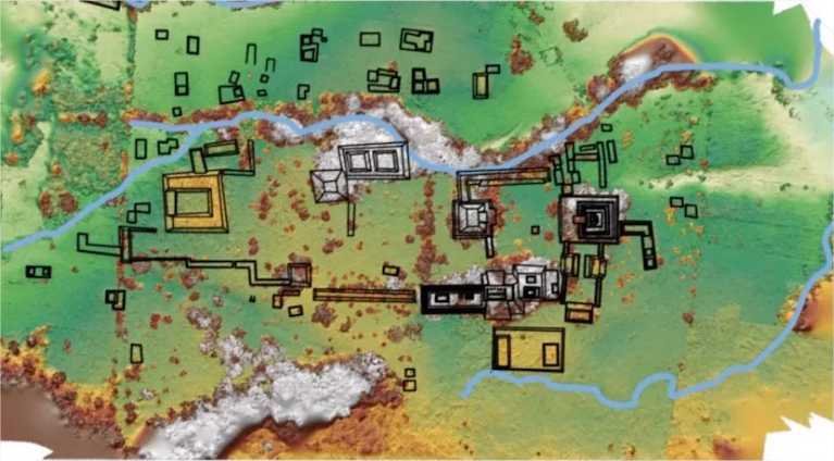 Cidade maia do século 7 é descoberta em fazenda no México