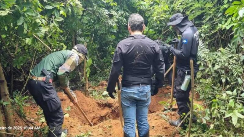 Polícia Civil localiza mais cinco corpos em área de mata em Rondonópolis