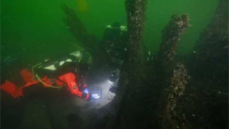 Descoberto navio que serviu de “castelo flutuante” para rei Hans, da Dinamarca