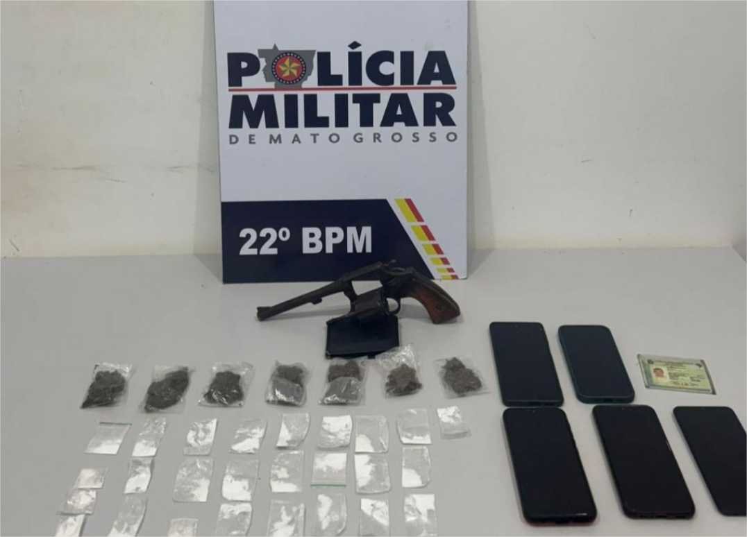 PM prende cinco membros de facção criminosa envolvidos em homicídio em Peixoto de Azevedo