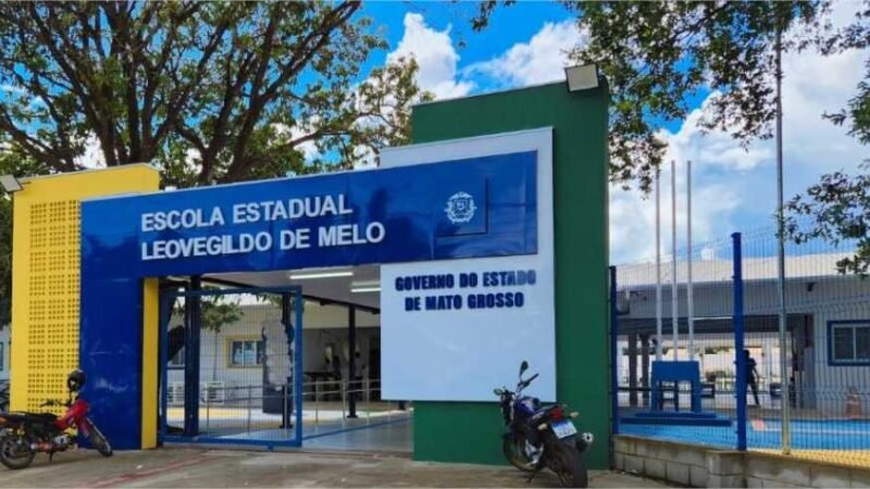 Governo de MT entrega reforma e ampliação da Escola Estadual Leovegildo de Melo nesta sexta-feira (7)