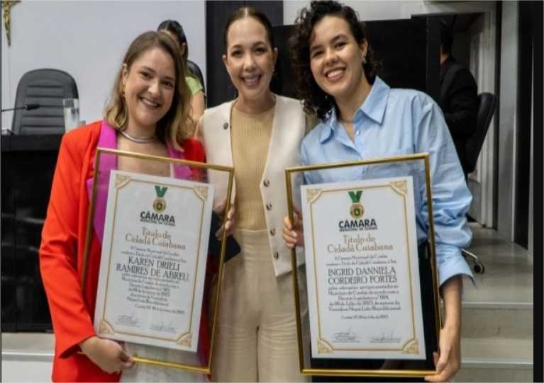Maysa reconhece a a trajetória de empreendedoras e entrega título de Cidadã cuiabana