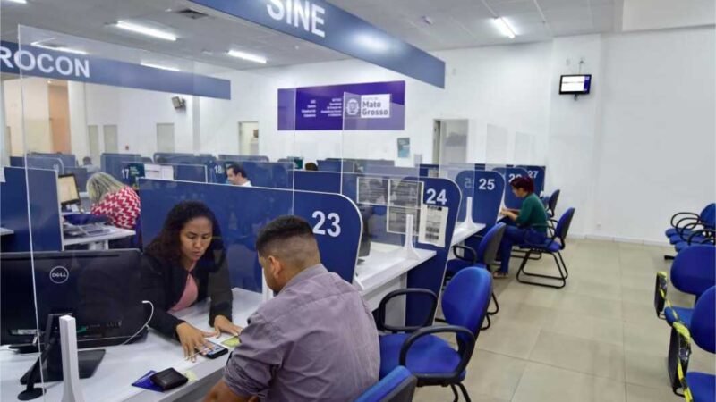 Sine-MT disponibiliza mais de 2,2 mil vagas de trabalho nesta semana