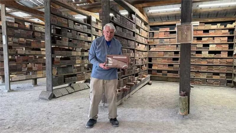 Mais de 8 mil, e contando: aposentado tem maior coleção de tijolos do mundo