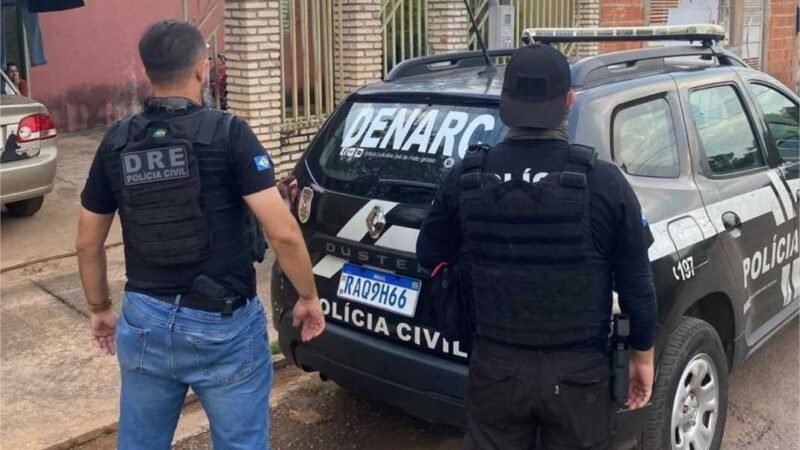 Polícia Civil cumpre mandados contra membros de facção envolvidos no tráfico interestadual de drogas
