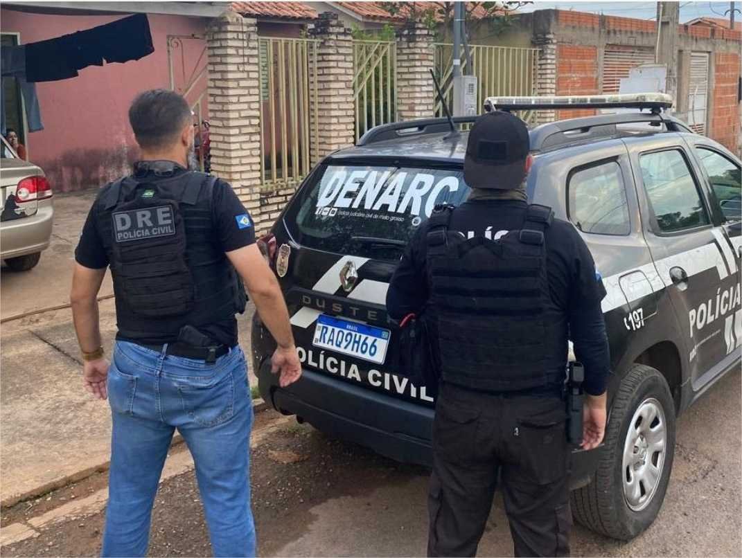 Polícia Civil cumpre mandados contra membros de facção envolvidos no tráfico interestadual de drogas