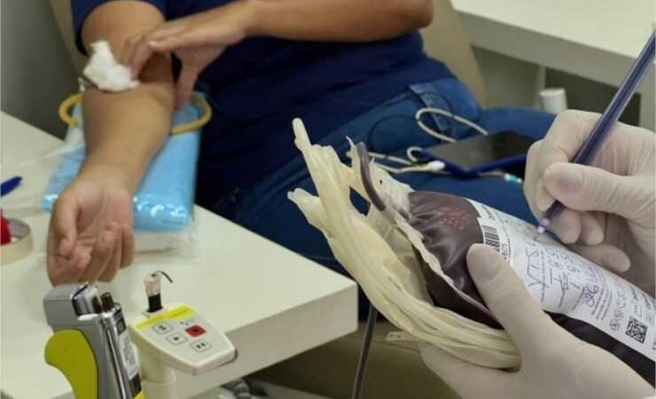 Campanha em parceria com o Hemocentro tem primeiro dia de sucesso e coleta 29 bolsas de sangue