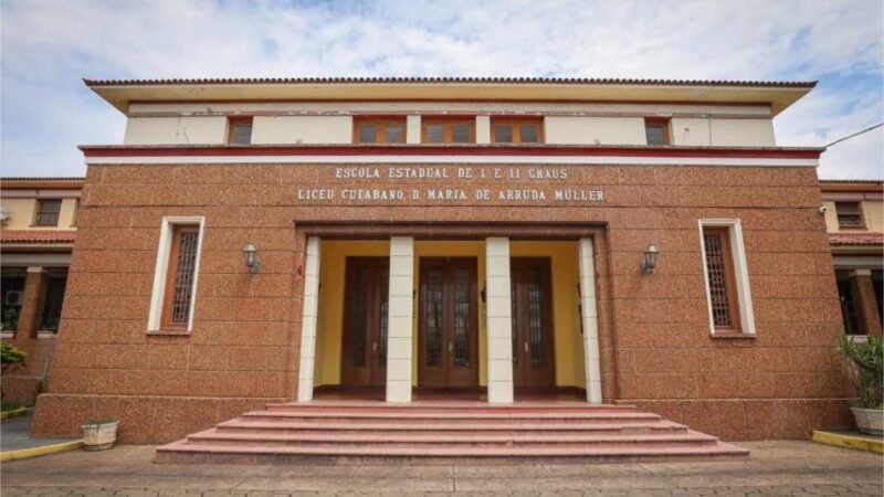 Escola Estadual Liceu Cuiabano passará por restauração; aulas continuarão na unidade