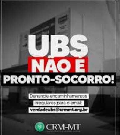 CRM-MT lança canal de denúncias para problemas nas UBSs de Cuiabá