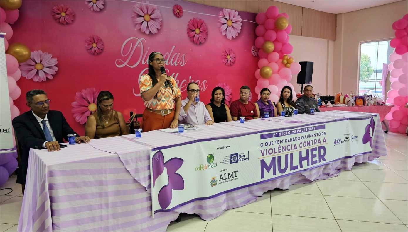 Ciclo de Palestras discute o aumento da violência contra a mulher e expõe desafios