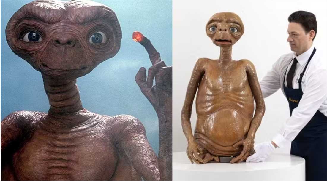 Boneco original do filme E.T. vai a leilão – e pode custar milhões; fotos