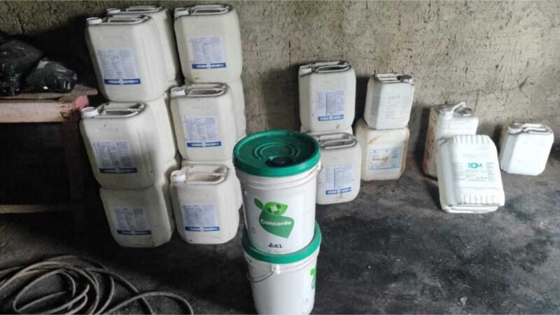 PM recupera carga de defensivos agrícolas furtada de propriedade rural