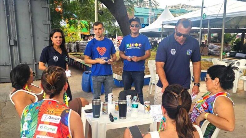 Detran-MT aborda mais de mil pessoas no feriado de carnaval com orientações de segurança no trânsito