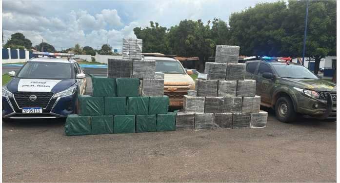 Forças de segurança registram aumento de 140% em apreensões de drogas em Mato Grosso no primeiro bimestre de 2025