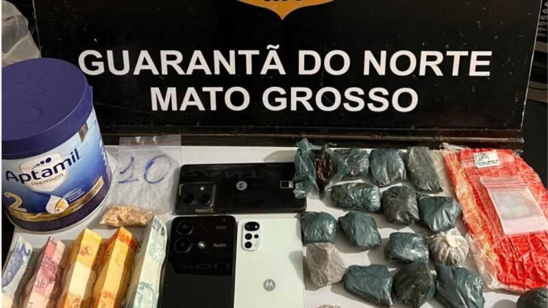 Polícia Civil fecha boca de fumo e prende cinco pessoas envolvidas com tráfico em Guarantã do Norte