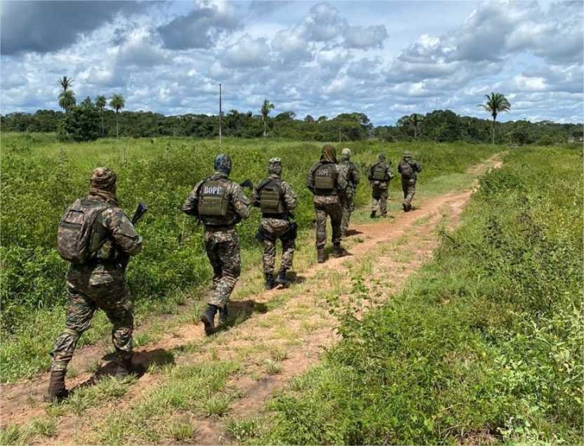 Forças de Segurança de MT recapturam quatro fugitivos de presídio de Goiás