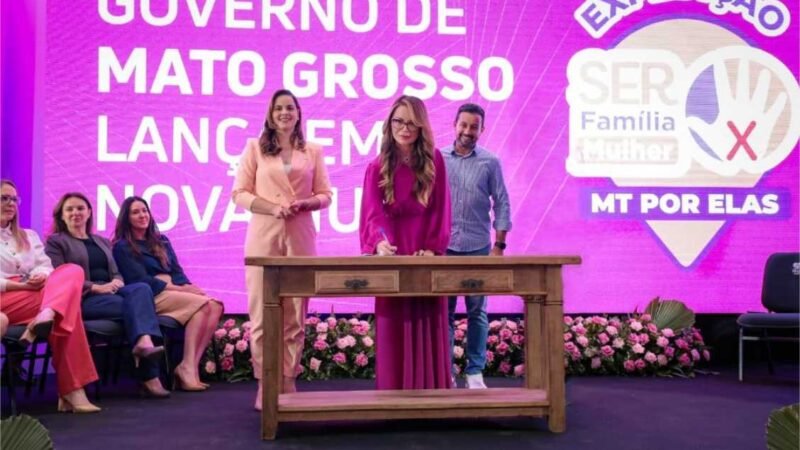 Primeira-dama de MT destaca os avanços do programa SER Família Mulher e reforça a luta por mais segurança