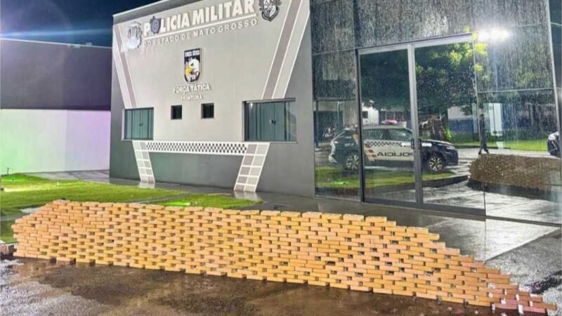 Polícia Militar apreende 411 quilos de pasta base de cocaína e causa prejuízo de R$ 7,5 milhões às facções