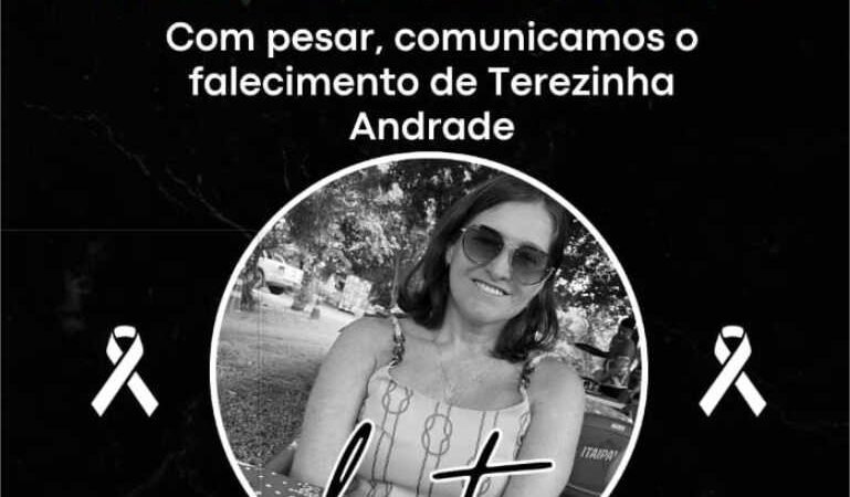 Prefeitura de Cuiabá lamenta o falecimento da servidora Terezinha Andrade