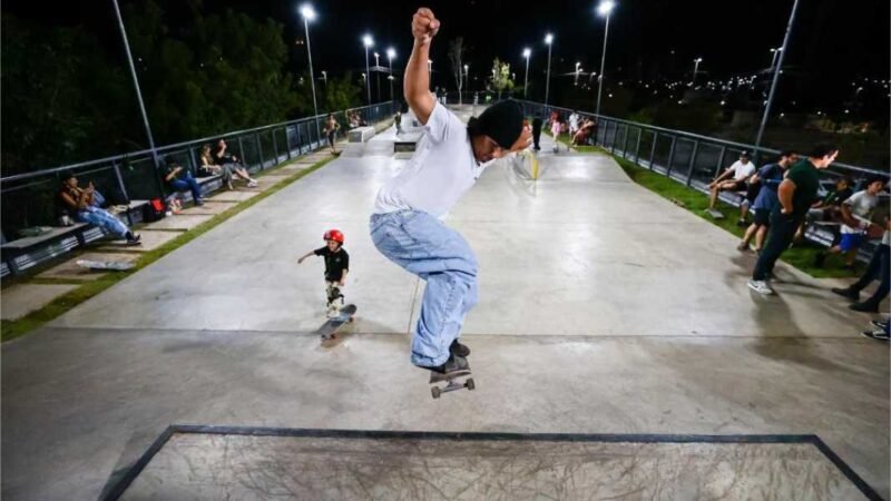 “A pista é perfeita, com nível para treinos de competições nacionais”, afirma tricampeã estadual de Skate Street
