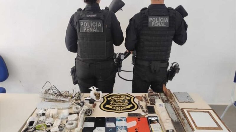 Celulares e entorpecentes são apreendidos com visitantes em unidades prisionais