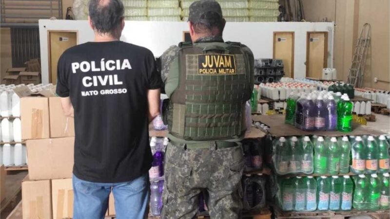 Polícia Civil interdita empresa de produtos químicos que atuava de forma irregular em Cuiabá