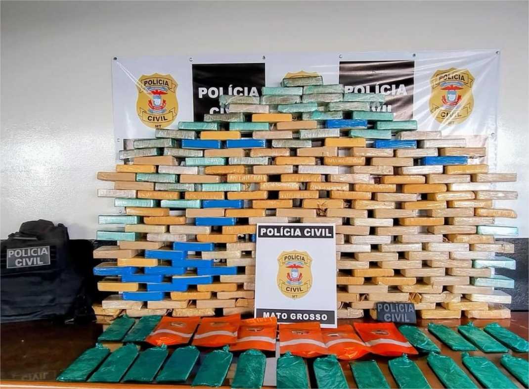 Polícia Civil apreende 194 tabletes de pasta base na região de fronteira; prejuízo às facções é de R$ 3,5 milhões