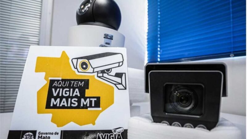 Vigia Mais MT conta com mais de 11,6 mil câmeras integradas à segurança pública em 126 municípios